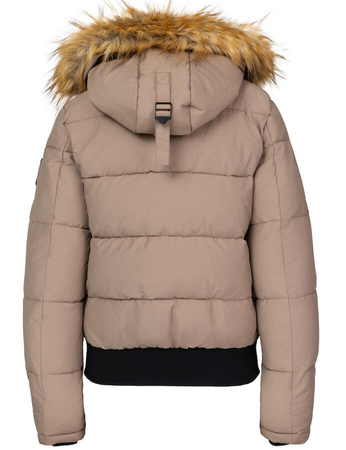 Damska kurtka PIT BULL AZALEA WMN beżowa (dark sand)