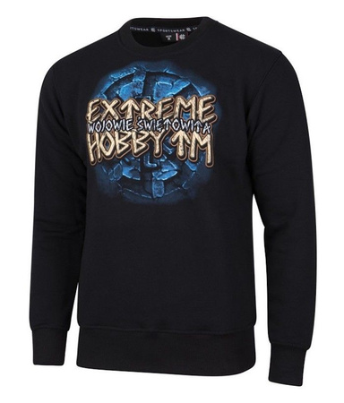 Bluza EXTREME HOBBY WOJOWIE ŚWIĘTOWITA czarna prosta