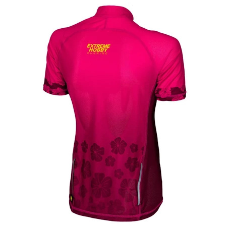 Koszulka Rozpinana Biegowa Damska Flowers