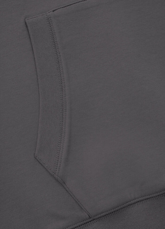 Bluza PIT BULL Tricot Terry SAMPSON grafitowa kaptur