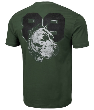T-shirt PIT BULL DOG 89 grassy green