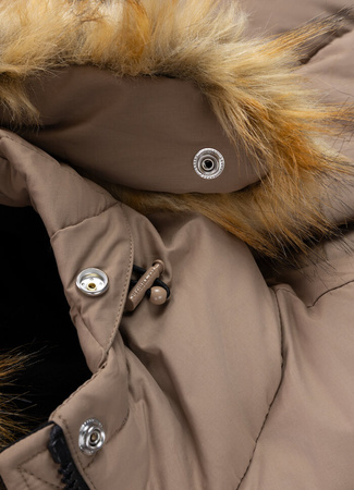 Damska kurtka PIT BULL AZALEA WMN beżowa (dark sand)