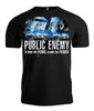 T-shirt PUBLIC ENEMY ZA WAMI STOI PRAWO ZA NAMI STOI PRAWDA czarny