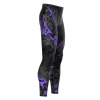 Legginsy męskie EXTREME HOBBY BLACK PANTHER fioletowe