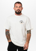 T-shirt PIT BULL Loose Fit SKULL LOGO off white 