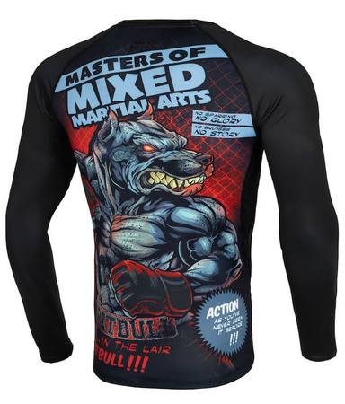 Longsleeve Rashguard PIT BULL MASTER OF MMA długi rękaw