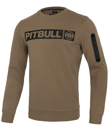 Bluza PIT BULL BEYER brązowa prosta