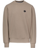 Bluza PIT BULL SMALL LOGO beżowa (pale sand) prosta