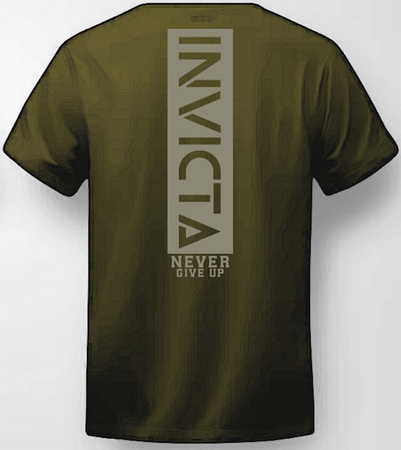 T-shirt INVICTA NGU khaki