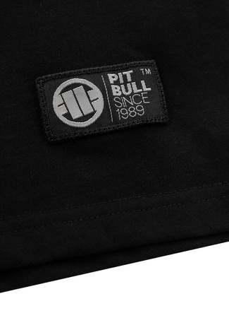 T-shirt PIT BULL Garment Washed USA CAL czarny