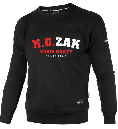 Bluza PRETORIAN K.O.ZAK prosta czarna