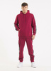Bluza PIT BULL Tricot Terry TAPE NUGGET bordowa kaptur