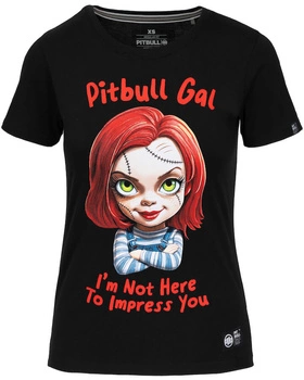 T-shirt damski PIT BULL SWEETIE CHU 2 czarny