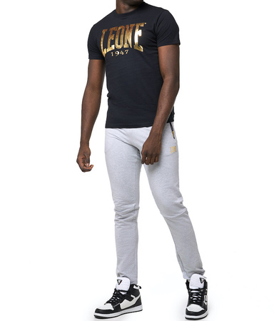 T-shirt LEONE NEW GOLD czarny