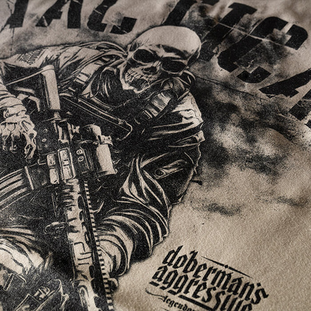 T-shirt DOBERMANS TACTICAL SOLDIER TS394 beżowy