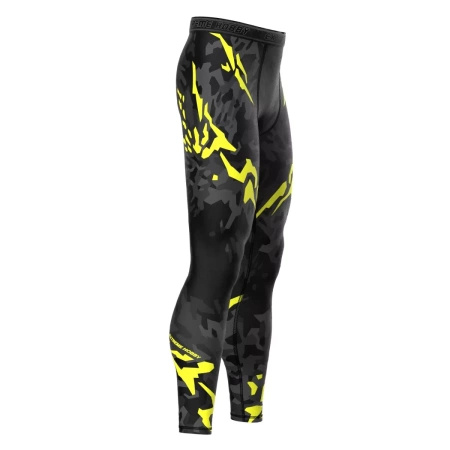 Legginsy Sportowe Męskie Black Panther