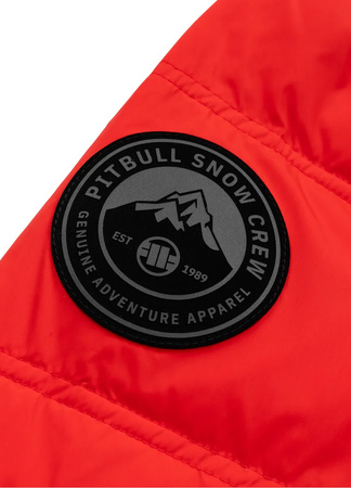 Kurtka parka PIT BULL KINGSTON II pomarańczowa (flame red)