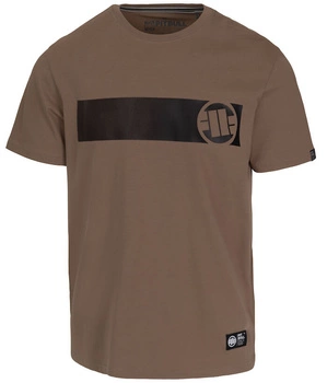 T-shirt PIT BULL CASINO 3 brązowy (dark bown)