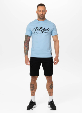 T-shirt PIT BULL EL JEFFE błękitny (light blue)