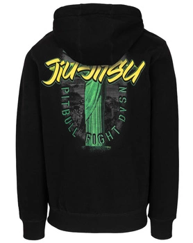 Bluza PIT BULL  BJJ FIGHT DVSN czarna kaptur