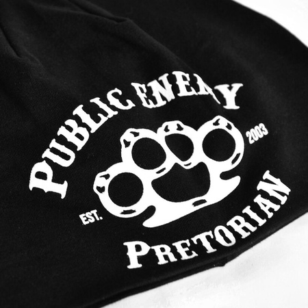 Czapka PRETORIAN PUBLIC ENEMY czarna