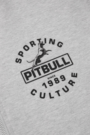 Bluza PIT BULL Tricot Terry PHYSICAL CULTURE szara rozpinana