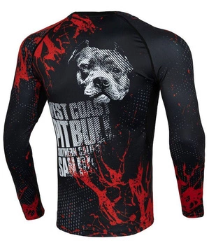 Longsleeve Rashguard PIT BULL BLOOD DOG 2 czarny