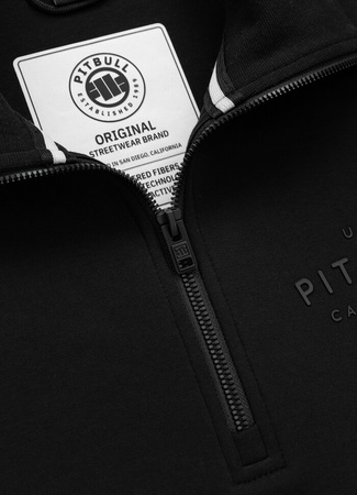 Bluza PIT BULL SAMPSON HALF ZIP czarna 