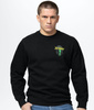 Bluza PIT BULL BJJ FIGHT DVSN czarna prosta