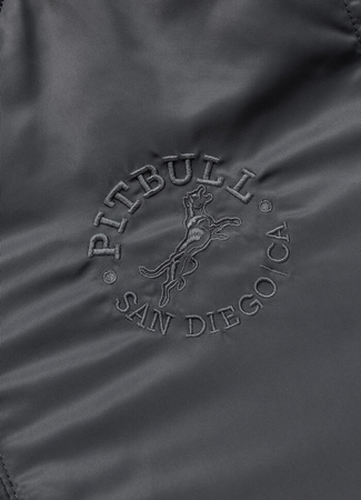 Kurtka PIT BULL HACKET WASHED BOMBER grafitowa
