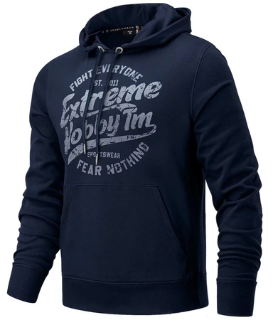 Bluza EXTREME HOBBY WHEEL kaptur granatowa