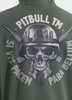 Bluza PIT BULL Tricot Terry PARA BELLUM zielona (old green) kaptur