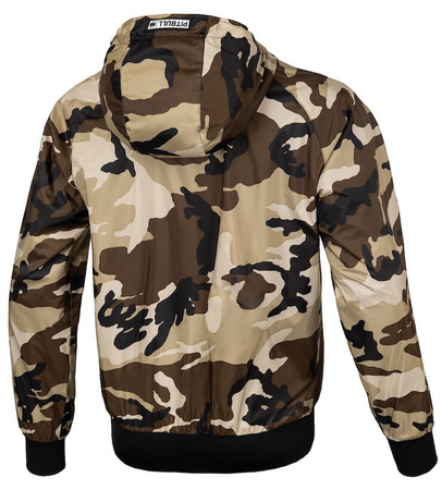 Kurtka PIT BULL ATHLETIC LOGO camo sand