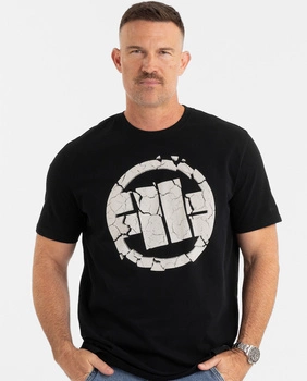 T-shirt PIT BULL Garment Washed SCRATCH 210 czarny