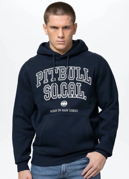 Bluza PIT BULL SO CAL granatowa kaptur