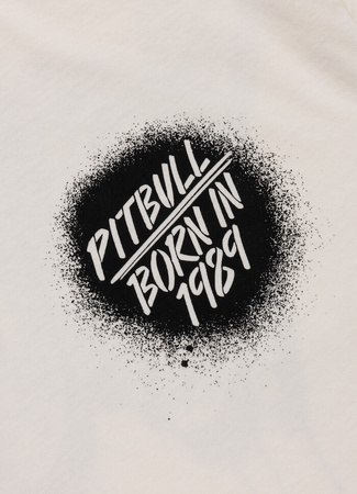 T-shirt PIT BULL Heavy Weight 210 Loose Fit GRAFFITI off white