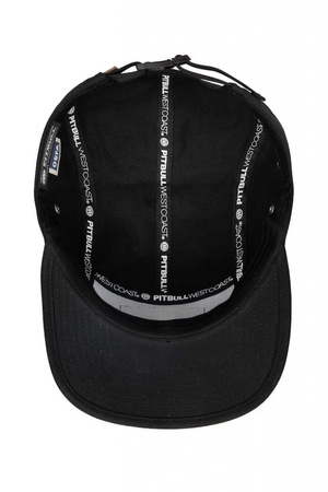 Czapka PIT BULL SNAPBACK JOCKEY LEATHER DOGS czarna