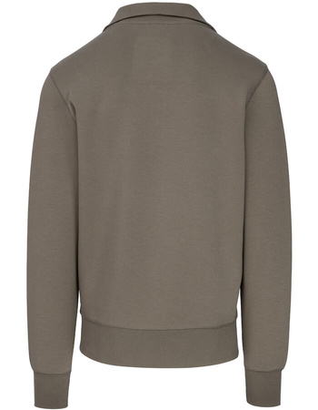 Bluza PIT BULL SAMPSON HALF ZIP brązowa (taupe)