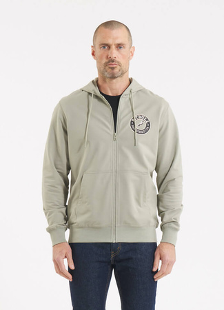 Bluza PIT BULL Tricot Terry SAN DIEGO CA dusty salvia rozpinana