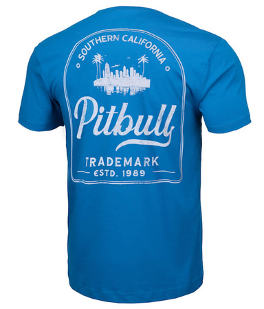 T-shirt PIT BULL ULTRA LIGHT S.CAL niebieski (royal blue)