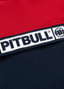 Bluza PIT BULL HILLTOP 2 COLOR czerwono/granatowa kaptur