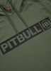 Longsleeve PIT BULL SPANDEX MERCADO HILLTOP z kapturem oliwkowy