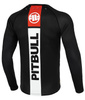 Longsleeve Rashguard PIT BULL HILLTOP SPORT czarny