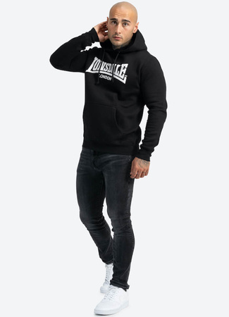 Bluza LONSDALE WOLTERTON czarna kaptur