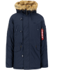 Kurtka parka ALPHA INDUSTRIES EXPLORER granatowa (rep.blue) 193128 07