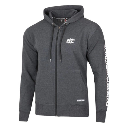 Bluza Hooded Zip EXTREME HOBBY SPORT LINE szary