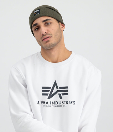 Czapka zimowa ALPHA INDUSTRIES LABEL army green 118934 369