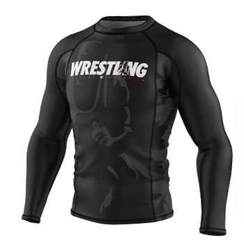 Longsleeve rashguard EXTREME HOBBY BOLD WRESTLING czarny