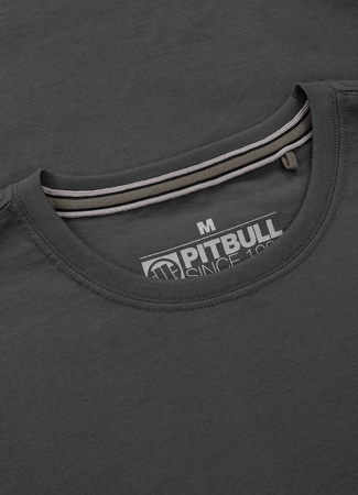 T-shirt PIT BULL SMALL LOGO 25 grafitowy