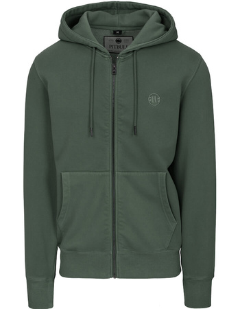 Bluza PIT BULL WASHED LANCASTER 2 sage green rozpinana